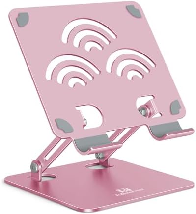 Tablet Stand for Desk, Fits All 4"-12" iPad, Pink, Pro Size