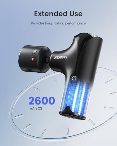 RENPHO Mini Thermacool Massage Gun with Heat and Cold, Pocket-Sized, Small