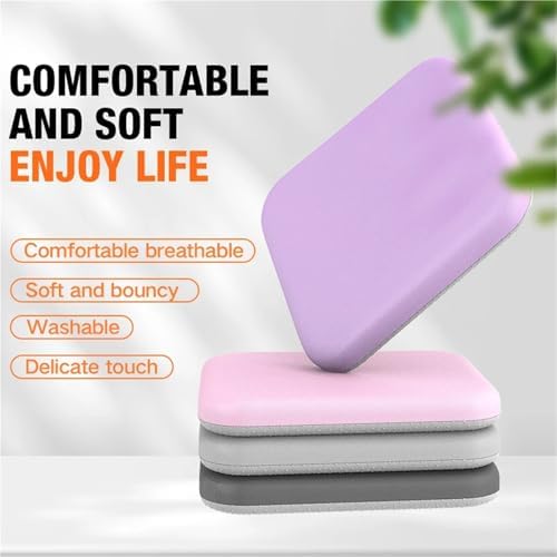 2 Pcs Memory Foam Cushion for Office Chair Wheelchair Sofa Seat Pad
