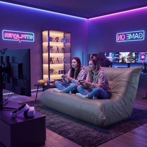 Homall Floor Gaming Chair Boneless Loveseat Couch, Ergonomic Floor Sofa Couch with Cup Holders, Leather Lazy Floor Lounger for Gaming, Reading, Relaxing, Watching TV (Grey)