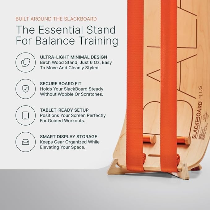 GIBBON SlackBoard Balance Board Bundle - Gift for Kids & Adults