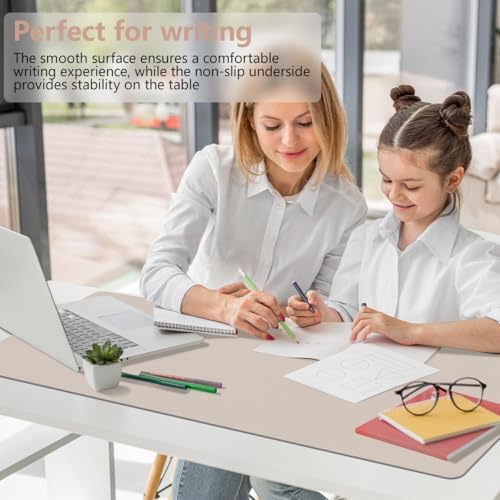 Wrist Rest Support for Mouse Pad&Keyboard Set(9×9.8 Inches, Pink)
