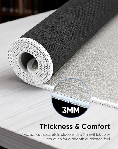 Reniteco Waterproof Large Office & Gaming Mouse Pad, 31.5" x 11.8" x 0.12"