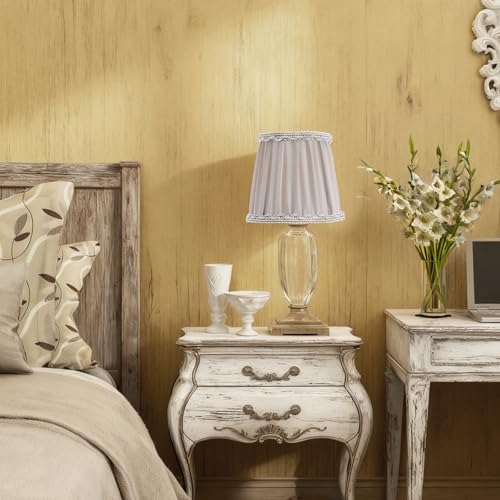 Fuloon Chandelier Lamp Shades, Clip on Small Sconce Lamp Shades, Suit for Candelabra Bulbs in Modern/European/French Country/Farmhouse Decoration, 3.5x4.3x4.9 in(6 Pack, Chiffon Navajo)
