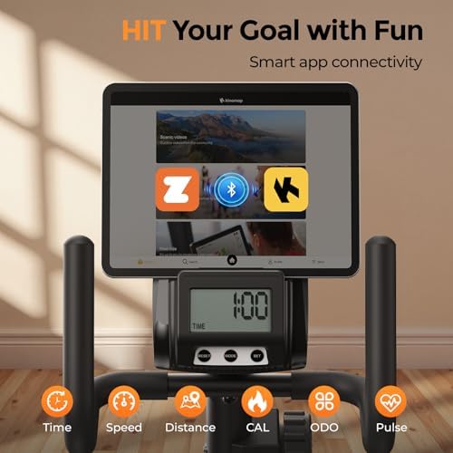YOSUDA Recumbent Exercise Bike for Home，Magnetic Staionary Bike for Seniors