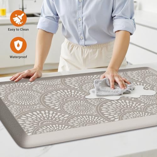 Mattitude Kitchen Mat, Waterproof Non-Slip Standing Mats and Rugs