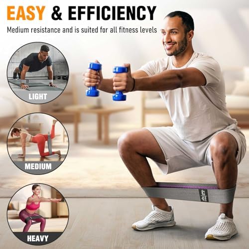 Fabric Resistance Bands for Working Out