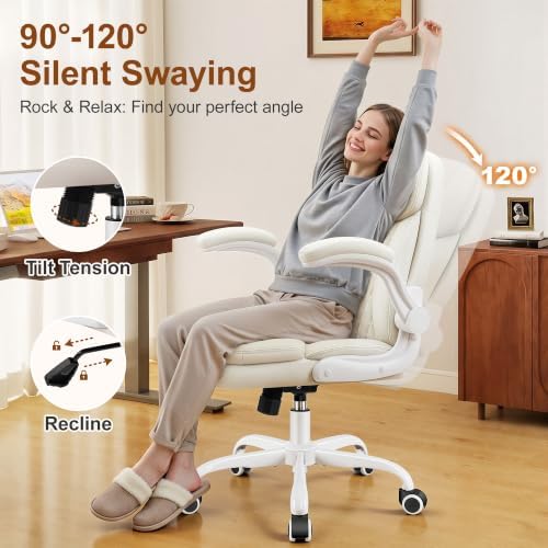 Office Desk Chair, Ergonomic Computer Chair with Unique Dual-Layer Support