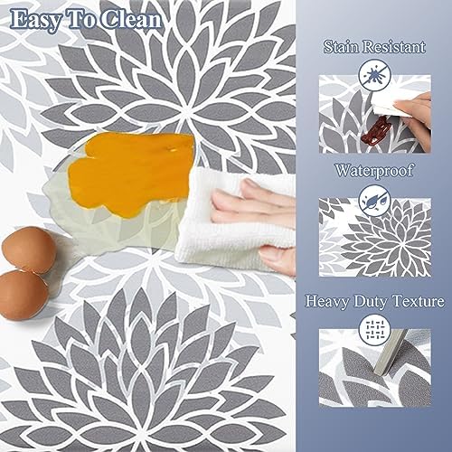 HEBE Anti Fatigue Kitchen Rugs Set of 2, Cushioned Kitchen Mats for Floor