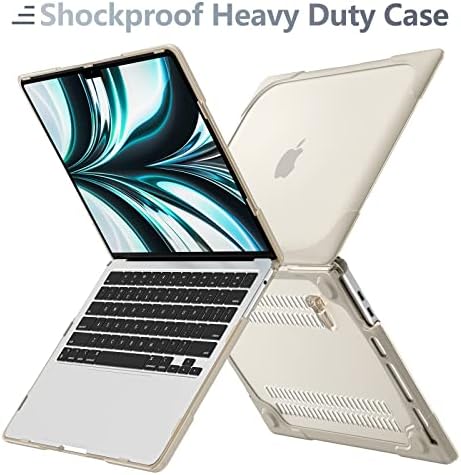 Batianda Heavy Duty Case for MacBook Air 13 Inch 2018-2020, Khaki