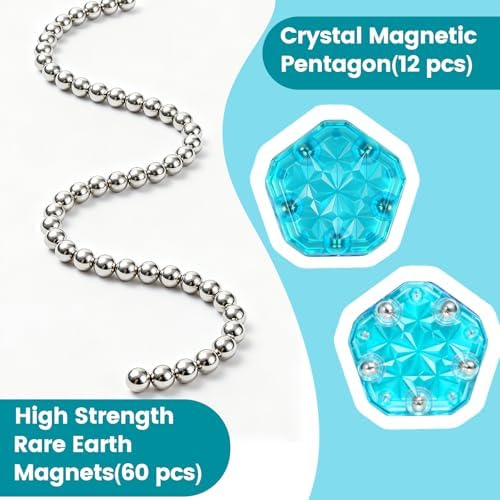 Magnetic Fidget Sphere, Adult Fidget Toy for Focus & Stress Relief