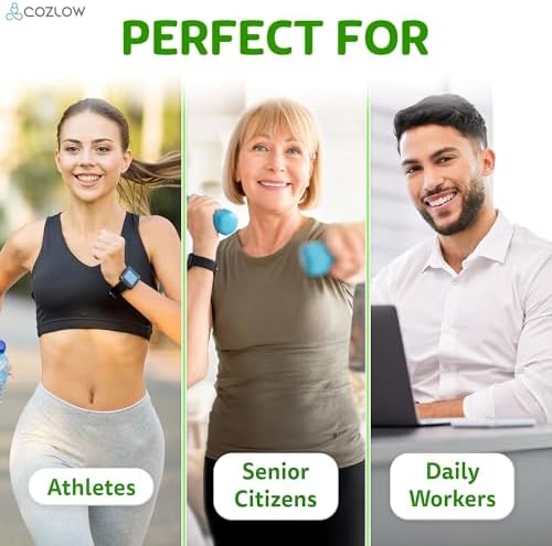 COZLOW Peanut Massage Ball - Deep Tissue Therapy, Pain Relief - Jade Green