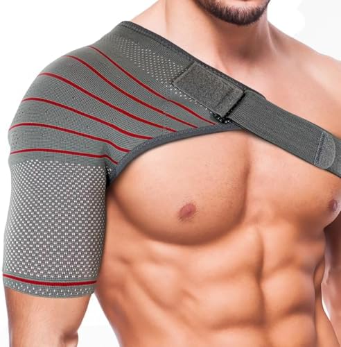 ORTONYX Shoulder Stability Brace Compression Sleeve Rotator Cuff Support