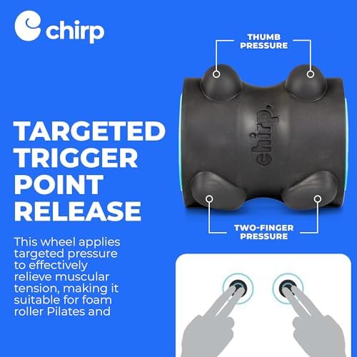 Chirp Wheel XR 4" Neck Wheel for Headache and Tension Relief, Mint