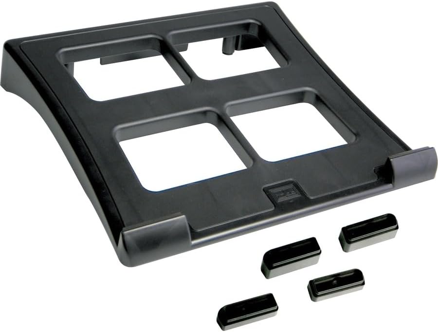 DAC Ventilated Height and Angle Adjustable Laptop Stand Riser for Desk, Non-skid, Cable Management Included 2.6" x 11.5" x 13"