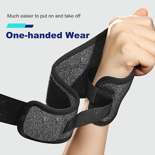 Carpal Tunnel Wrist Brace, Soft Thumb Opening for All-Day Wear & Support