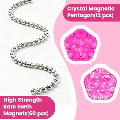 Magnetic Fidget Sphere, Adult Fidget Toy for Focus & Stress Relief
