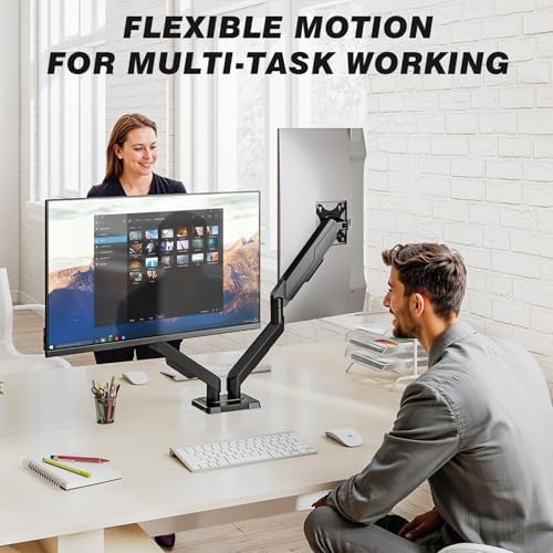 5Rcom Dual Monitor Stand for 17-34 Inch Computer Screens