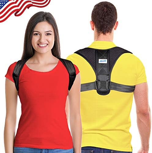 Posture Corrector for Men and Women - Adjustable Upper Back Brace for Clavicle Support and Providing Pain Relief from Neck, Back and Shoulder(Universal)