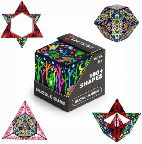 Shashibo DODECA Magnetic Puzzle Cube, Stress Relief Fidget Toy