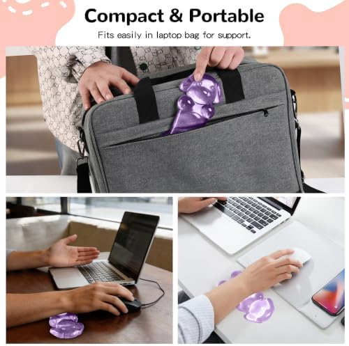 Gel Mouse Wrist Rest, Cute Dog Ergonomic Wrist Rest for Mouse Wrist Pad