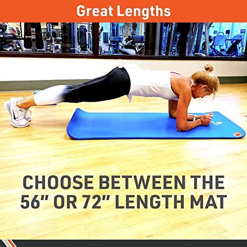 Body Sport Personal Thick Foam Workout Mat for Home & Fitness Training