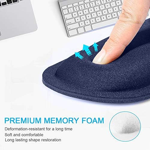 TECKNET Ergonomic Mouse Pad with Wrist Support