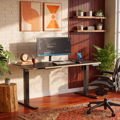 55 Inch Standing Desk with USB-C Port, Cable Management