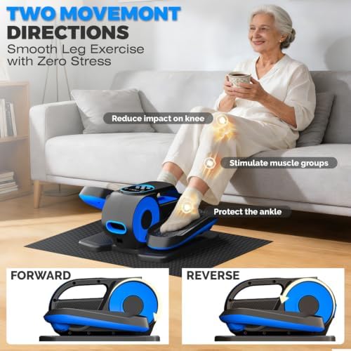 Under Desk Elliptical Leg Exerciser as Seen on TV Sitting for Senior