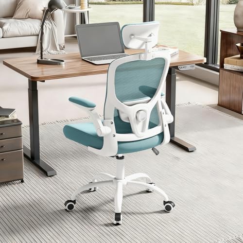 Ergonomic Office Chair, Blue Computer Desk Chair