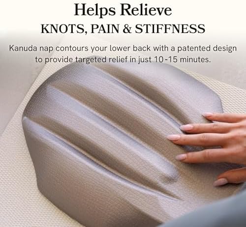 Kanuda Lumbar Nap Lower Back Stretcher Traction Device for Posture Correction Designed by a Phyiscal Therapist