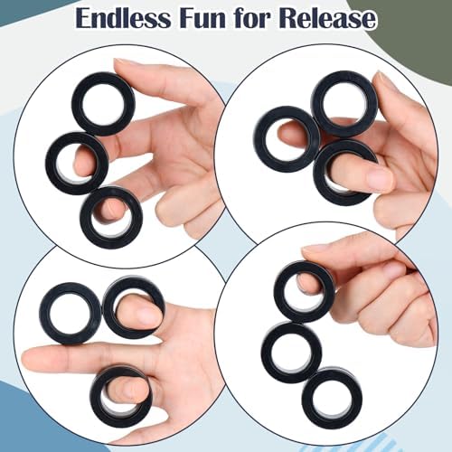 6pcs Adult Fidget Toys,Office Desk Metal Fidget Set for Teens&Kids