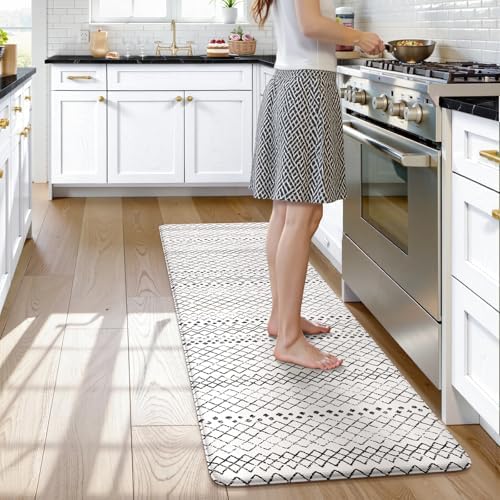 KIMODE Kitchen Mats for Floor Anti Fatigue, Kitchen Runner Rug Non Slip
