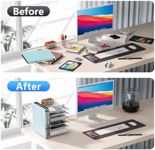 gianotter 6-Tier Paper Organizer With Magazine Holder