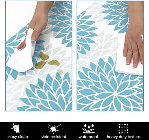 HEBE Anti Fatigue Kitchen Rugs Set of 2, Cushioned Kitchen Mats for Floor