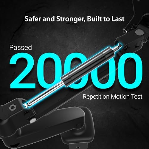 j5create Ergonomic Dual Monitor Mount, Fully Adjustable Monitor Desk Stand