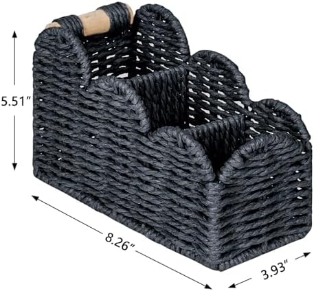 CubesLand Bedside Table Desk Organizer Caddy, Remote Pen&Pencil Holder Cup