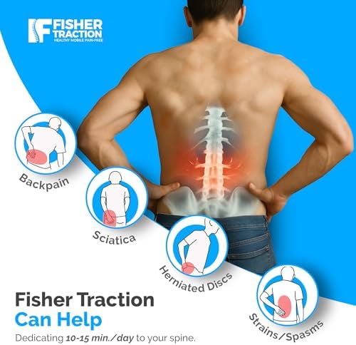 Fisher Traction Patented Lumbar Traction Device (Over 230 lbs)