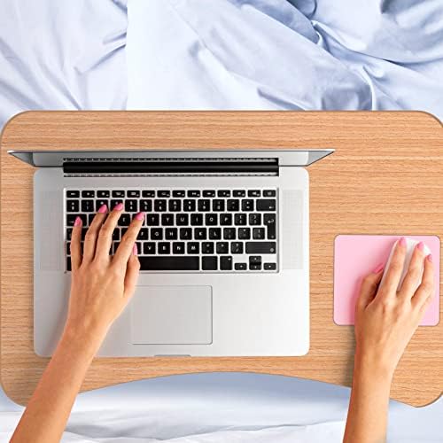 Small Rectangular Mouse pad Shop,only Takes up Mouse Space, Universal mini Mouse pad Portable Waterproof, with Non-Slip Glue Base, Pink 5X6 inches,