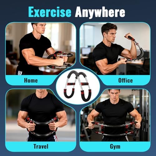 Twister Arm Trainer, Adjustable Chest Workout Equipment for Men & Women, Home Gym Strength Trainer