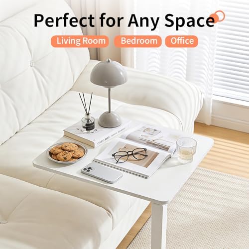COSYSUPER Small Standing Desk, Adjustable Height Bedside Table