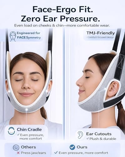 Upgraded Over-The-Door Cervical Neck Traction Device – Portable Adjustable Neck Stretcher for Neck Pain Relief, Spine Alignment & Posture Correction, Home Physical Therapy Kit, 330 lbs Support (Grey)