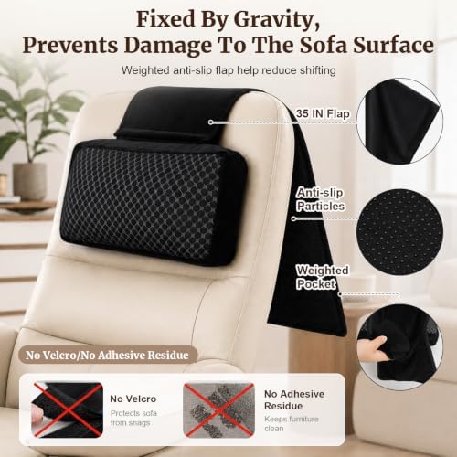 Neck Pillow for Recliner, Adjustable Headrest Support Pillow