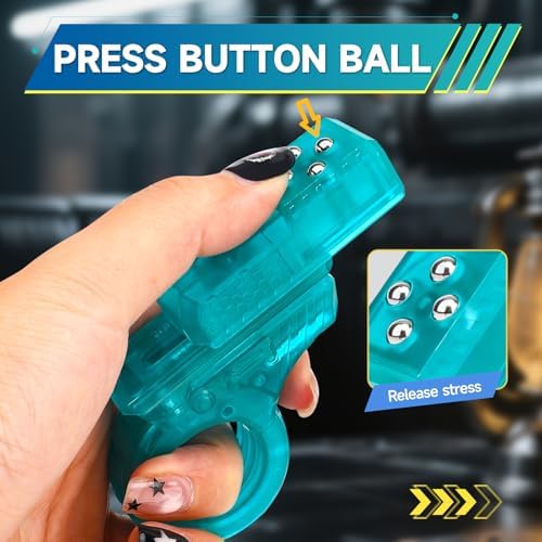 Fidget Slider Toys Adults Plastic Magnetic Slider Spinner Chain Ring Cool Gadget Roller Office Desk Toy 5 in 1 Stress Relief Sensory Item for Autism ADHD Anxiety Stocking Stuffers