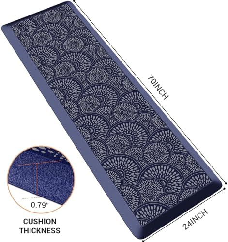 Mattitude 4/5 Inch Kitchen Mat, Waterproof Non-Slip Standing Mats and Rugs