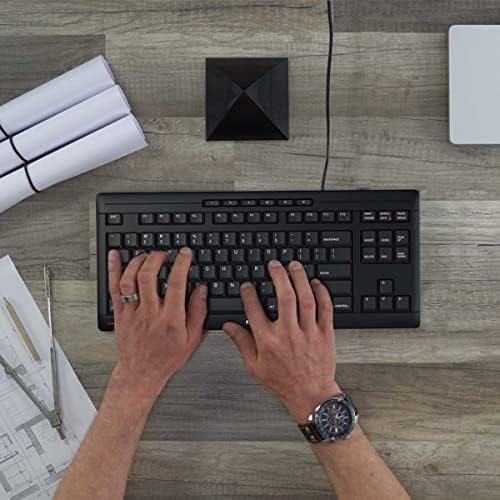 Cherry Stream Wired Keyboard Without Number Pad, Compact TKL