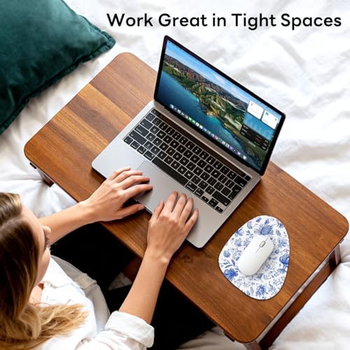 Water Drop Mouse Pad 7.3x8in Non-Slip for Laptop, Plants