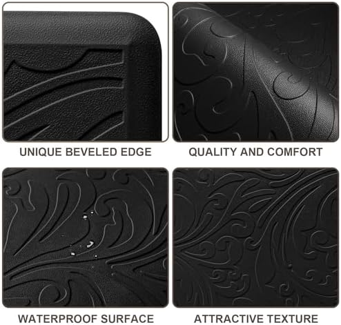 Kitchen Mat Cushioned Anti-Fatigue Comfort Standing Mat Rug for Home,Office
