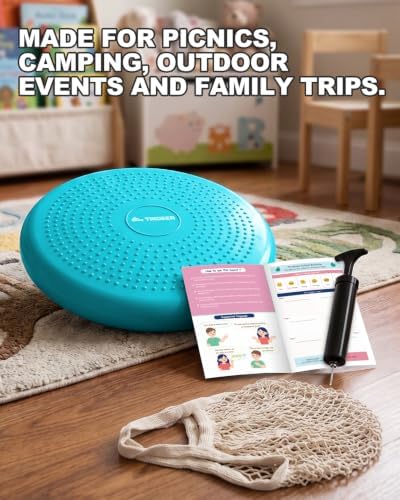 Trideer Wobble Cushion, Balance Pad, Wiggle Seat for Flexible Seating
