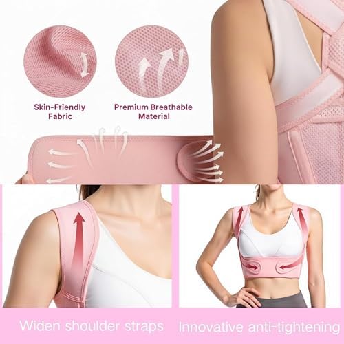 Posture Corrector for Women & Men, Back Shoulder Support Brace
